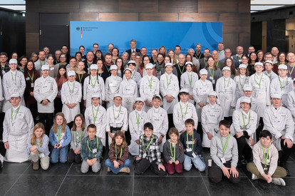 Europa-Miniköche EIFEL erleben Berlin hautnah - Fotos © BMV / Woithe