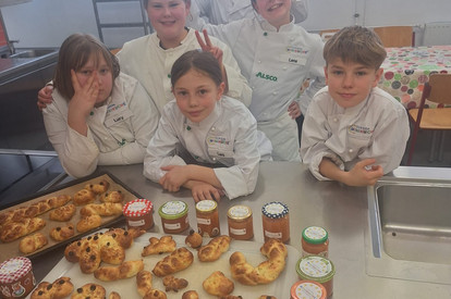 Osterbrot und Hasenmarmelade