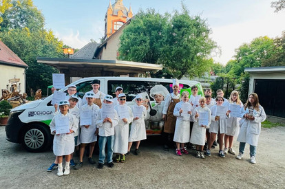 Abschlussfest der Miniköche auf der Beckenberg Baude