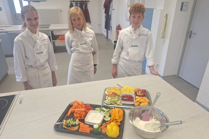 Gemüsesticks mit Dip