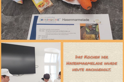 Osterbrot und Hasenmarmelade/ Choco Crossis 