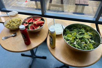 Grillen vor den Ferien