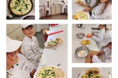 Wissenstest.....? Käse-Ei-Omlett