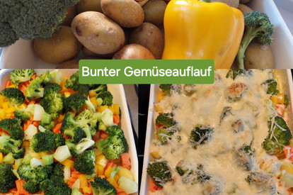 Bunter Gemüseauflauf