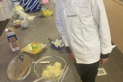 Speck- und Käseknödel