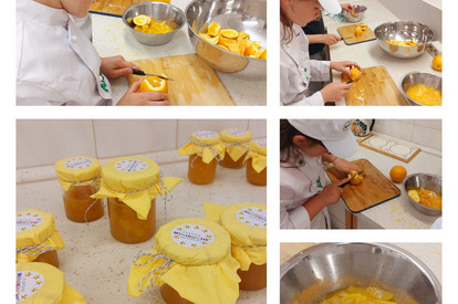 Orangenmarmelade für Mama oder Papa