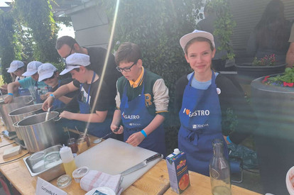 Sommerfest der Miniköche Sachsen -Lingnerterrassen