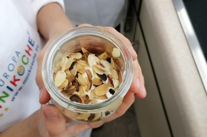 Apfel-Trifle mit Spekulatius